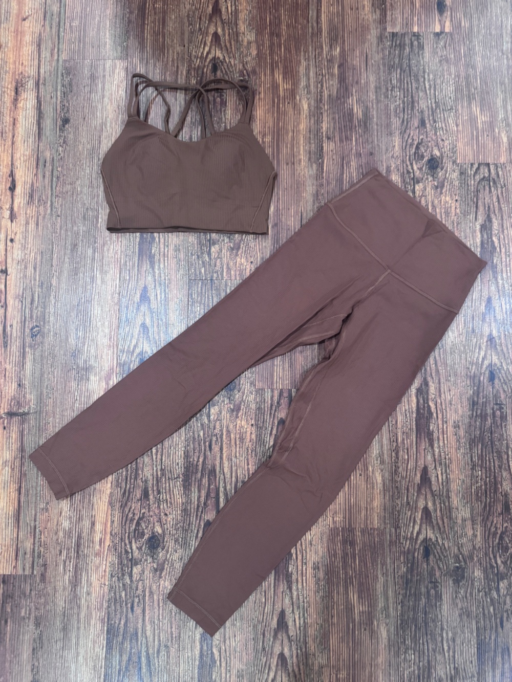 Lululemon Matching ribbed set